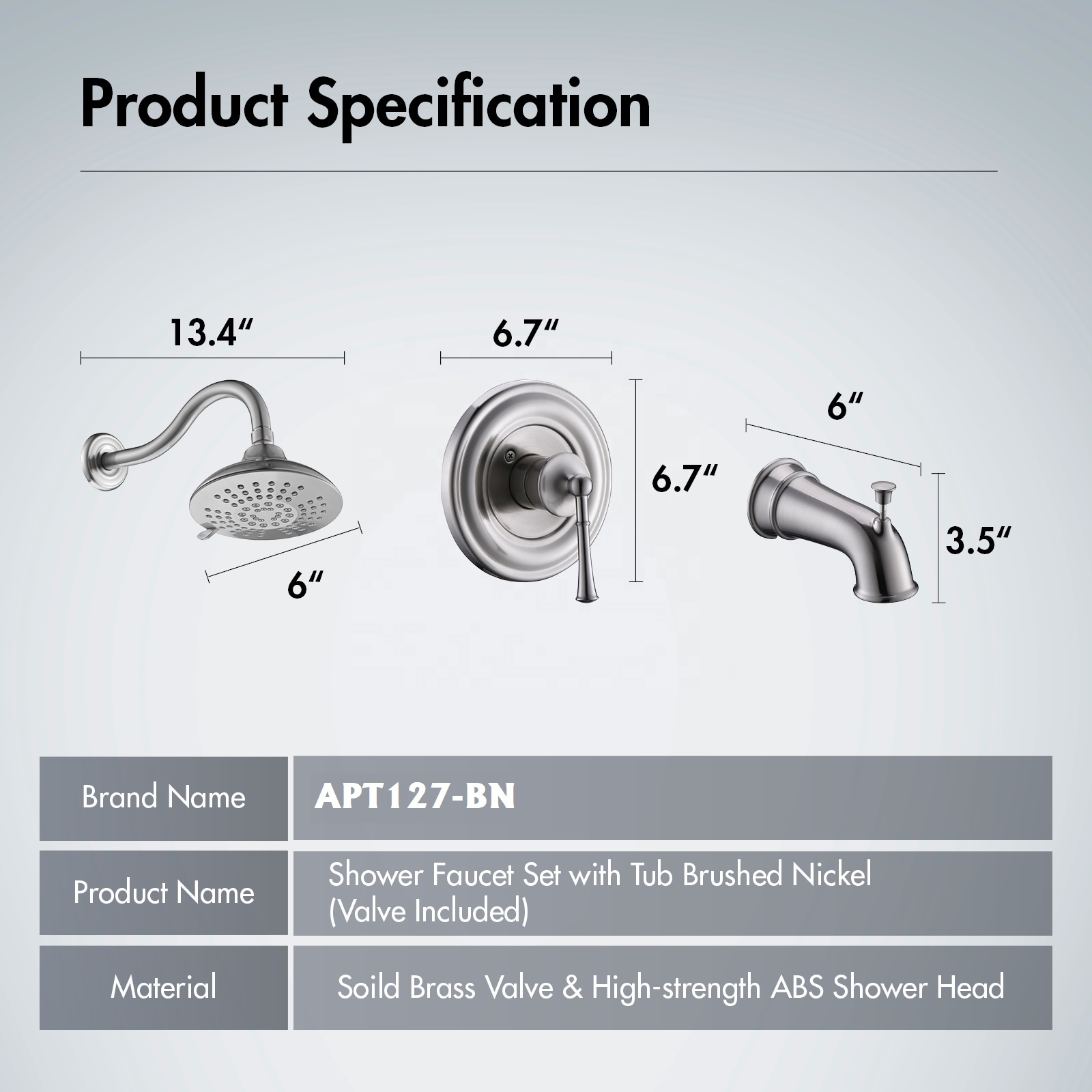 Conjunto de sistema de combinação de chuveiro estilo moderno moda simples ouro para banheiro