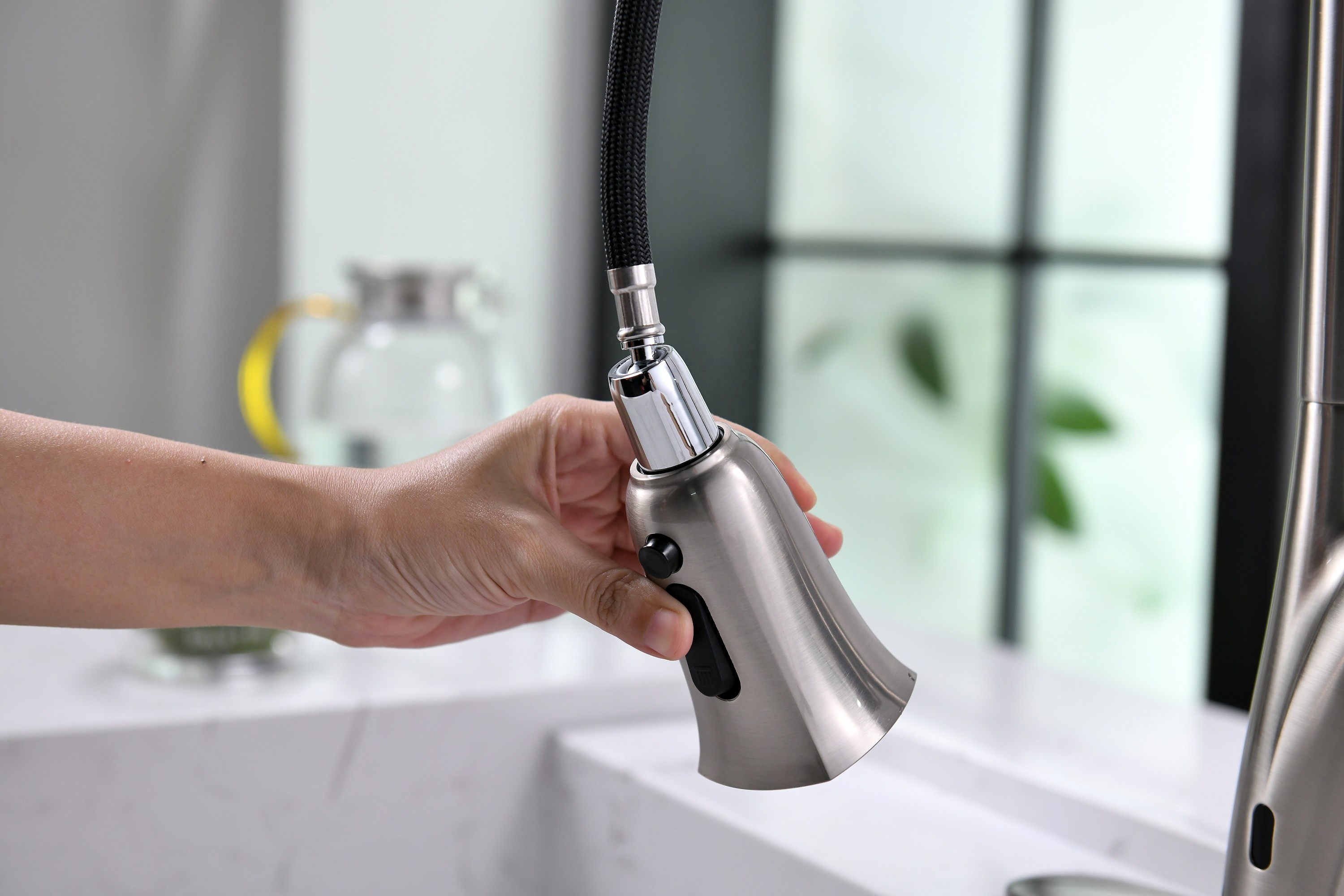 Sensor de torneira de cozinha removível Sensor de torneira automático de economia de água de torneira de cozinha